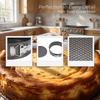 3pcs Nonstick Surface Springform Pan Set Carbon Steel Cheesecake Pan Set  Cheesecake Pizza Bread