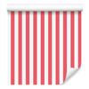 Wallpaper Coral and White Stripes, Coral Background for Living Room and Bedroom 50x1000