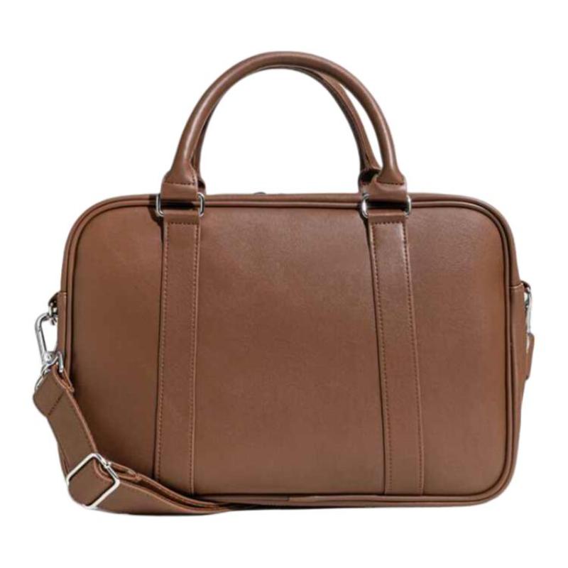 adidas Originálna PU aktovka, Taška cez rameno, Crossbody taška, Kabelka Dámska Mäkká Hnedá Adidas KC0371