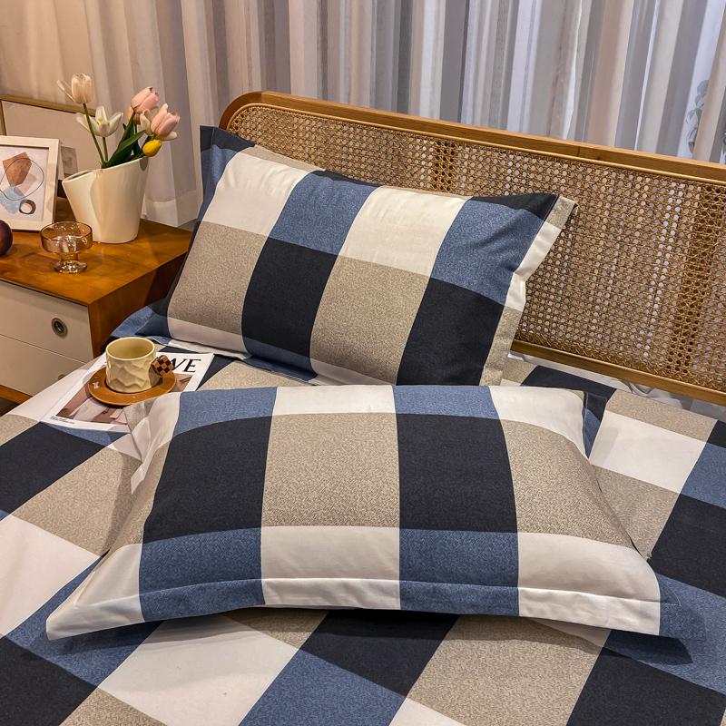 2pcs Printed Pillows Cover 100% Cotton Pillowslip capa de almofada Rectangle Pillowcase 48x74cm Cushion Covers Home Pillow Cases