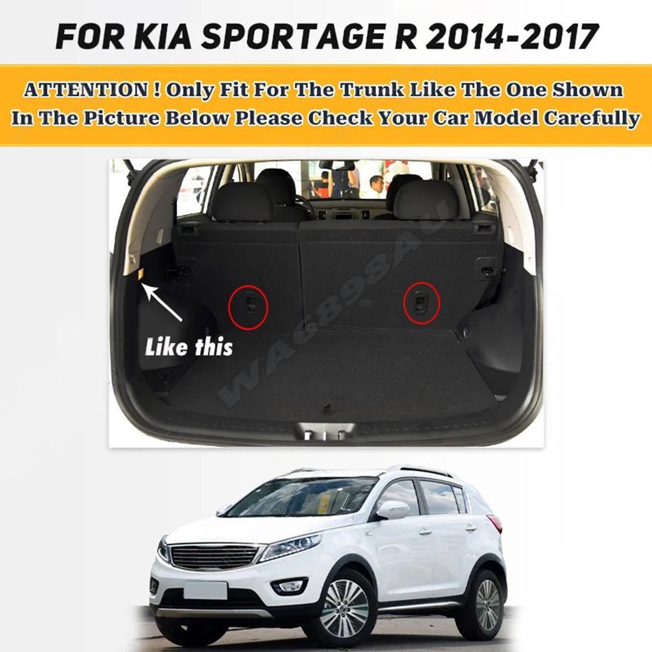 Custom For Kia Sportage R SUV 2014 2015 2016 2017 High Quality Car Trunk Mat Anti Dirty Durable Leather Carpet Protective pad