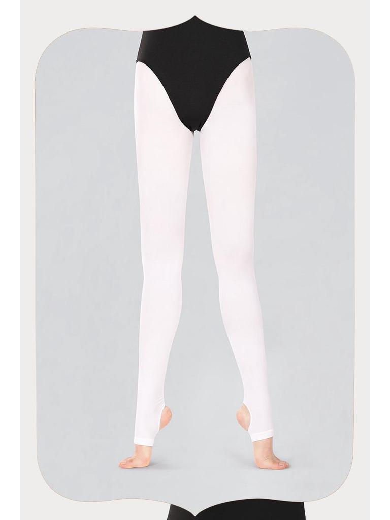 Șosete de dans pentru fete: Colanți pentru Practică Profesională, Colanți de Balet Subțiri cu Catifea și Picior