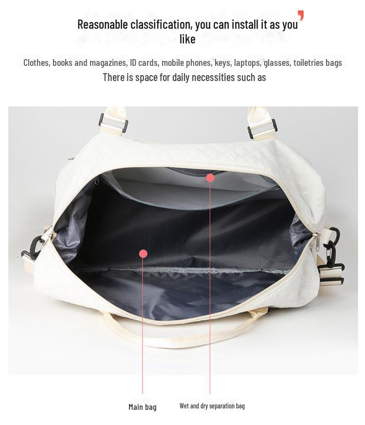 İş, Hamilelik, Fitness ve Yoga için Geniş Seyahat Çantası - Kısa Seyahatler için Mükemmel