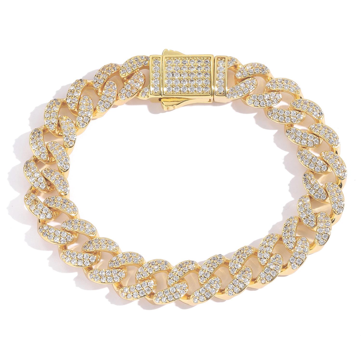 JUXIN Fashion Hip Hop 14K Gold