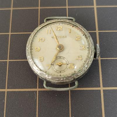 Sun Platinum Manual Winding Small Seconds Vintage Women's Watch (Management K26W)