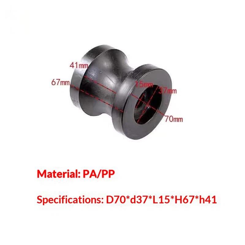 Treadmill Caster Wheel Smooth Moving PP Roller High Load Capacity For Home Gym Fitness Equipment Repair Replacement Part