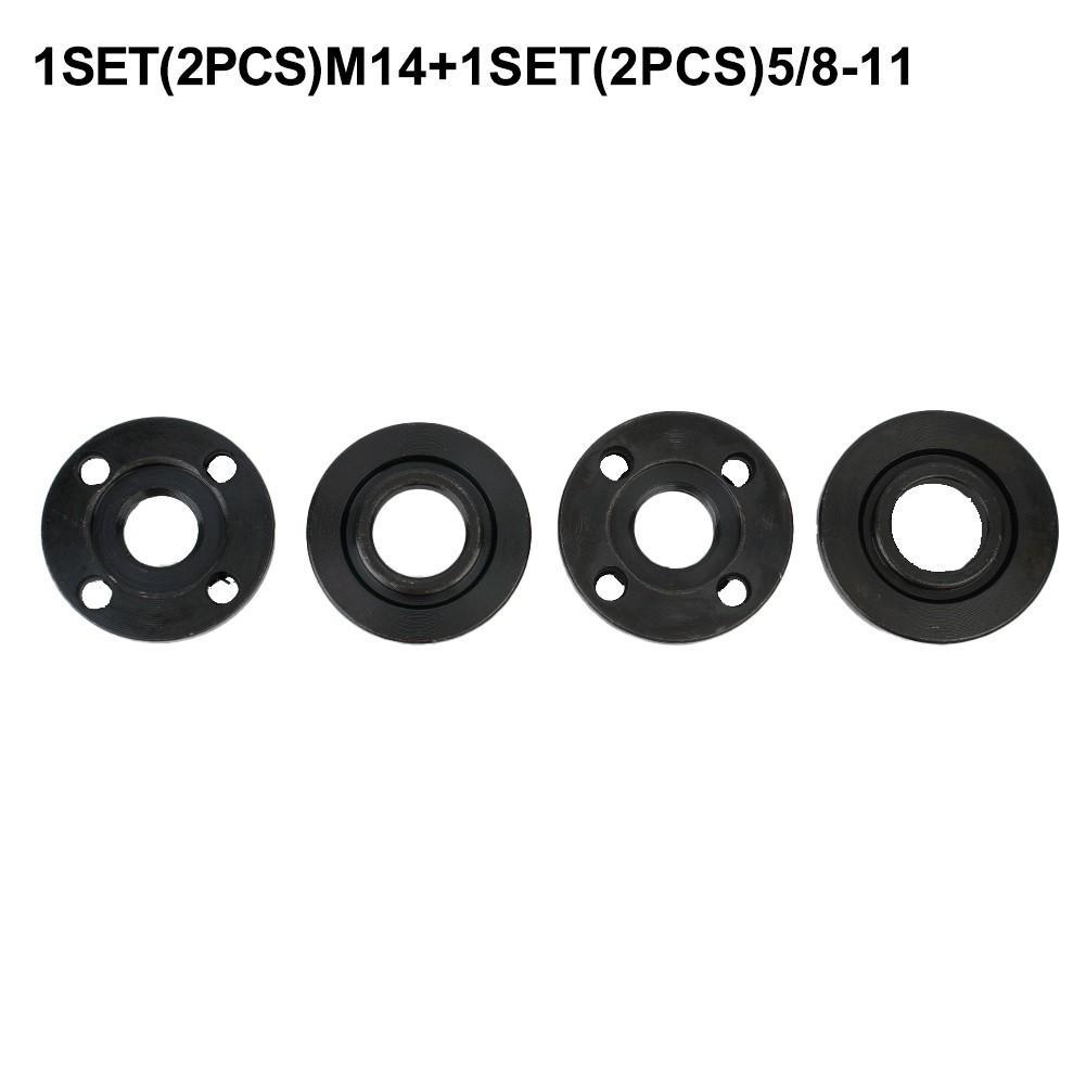 2pcs/kit M14+2pcs/kit 5/8-11 Flange Nut 2x/kit M14+2x/kit 5/8-11