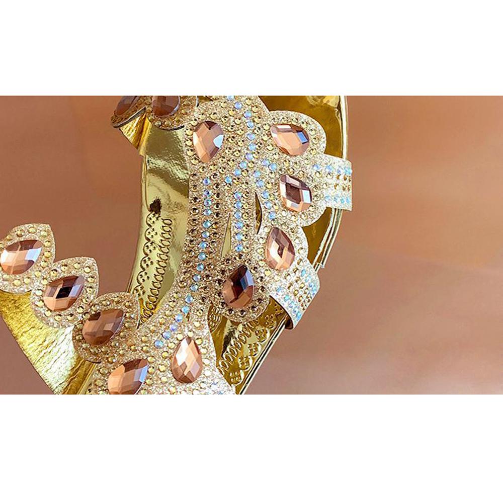 Boho sandály pro dámské boty Sexy pantofle Slovo o sandálech Módní trend Sebevědomé kroky Pohodlné a jednoduché boty