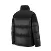 Adidas Water-Resistant Striped Stand Collar Zipper Duck Down Warm Puffer Jacket Men Outerwear KB5637