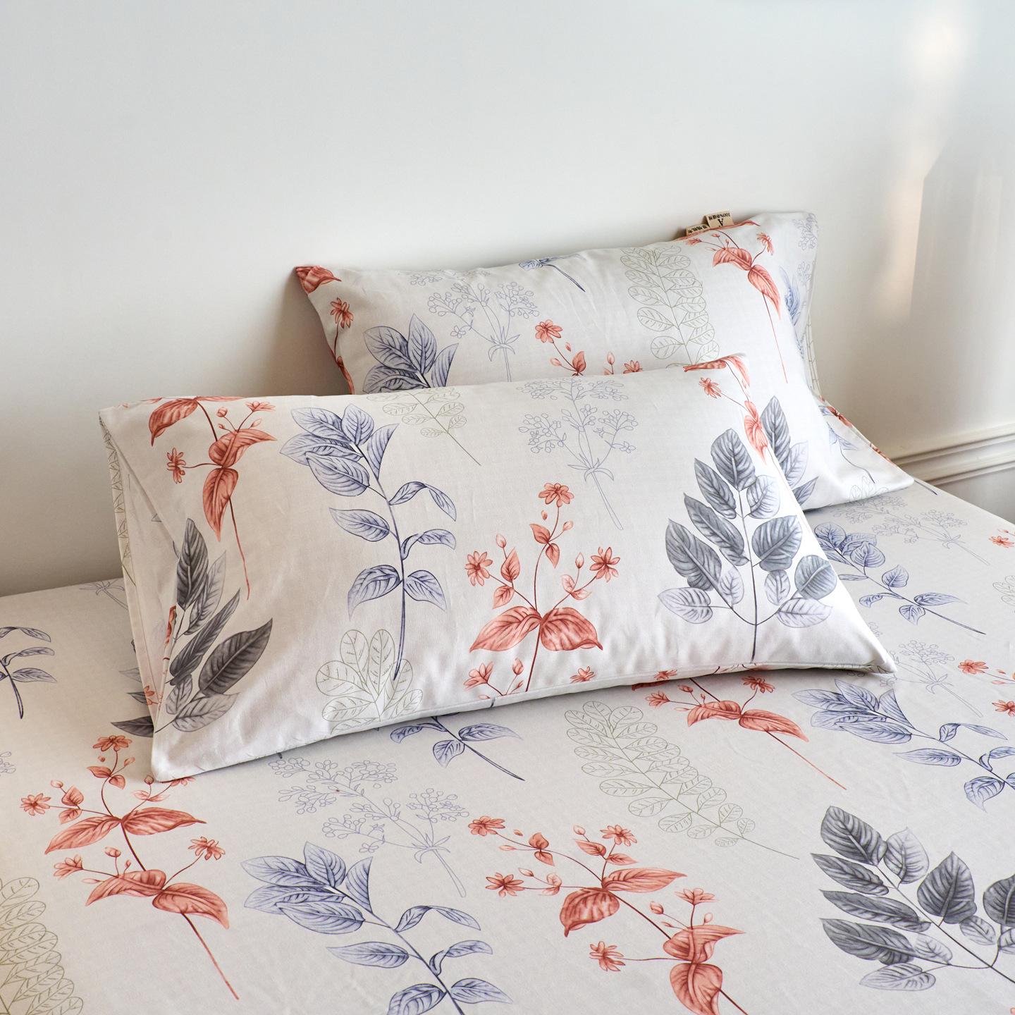 

Class A Handwoven Pure Cotton Pillowcase Pair - Durable, Universal Fit for All Seasons 48x74cm Single