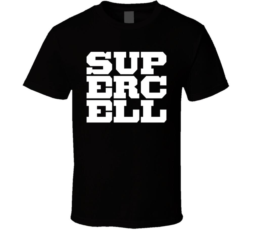 Supercell BLACK T Shirt Mens Womens Tees Top 2XL
