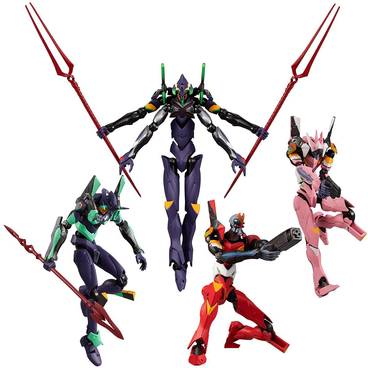 

BANDAI Evangelion New Theatrical Version 02 Types Set Bandai Candy Toy EVA-FRAME [10] (Повне завершення)]