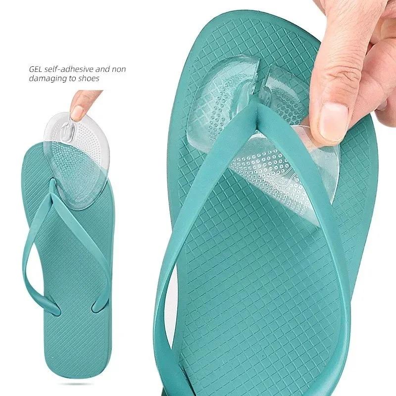 Cuscinetti Massaggianti Antiscivolo in Gel Silicone per Avampiede Plantari per Pantofole Sandali Infradito Accessori per la Cura del Piede