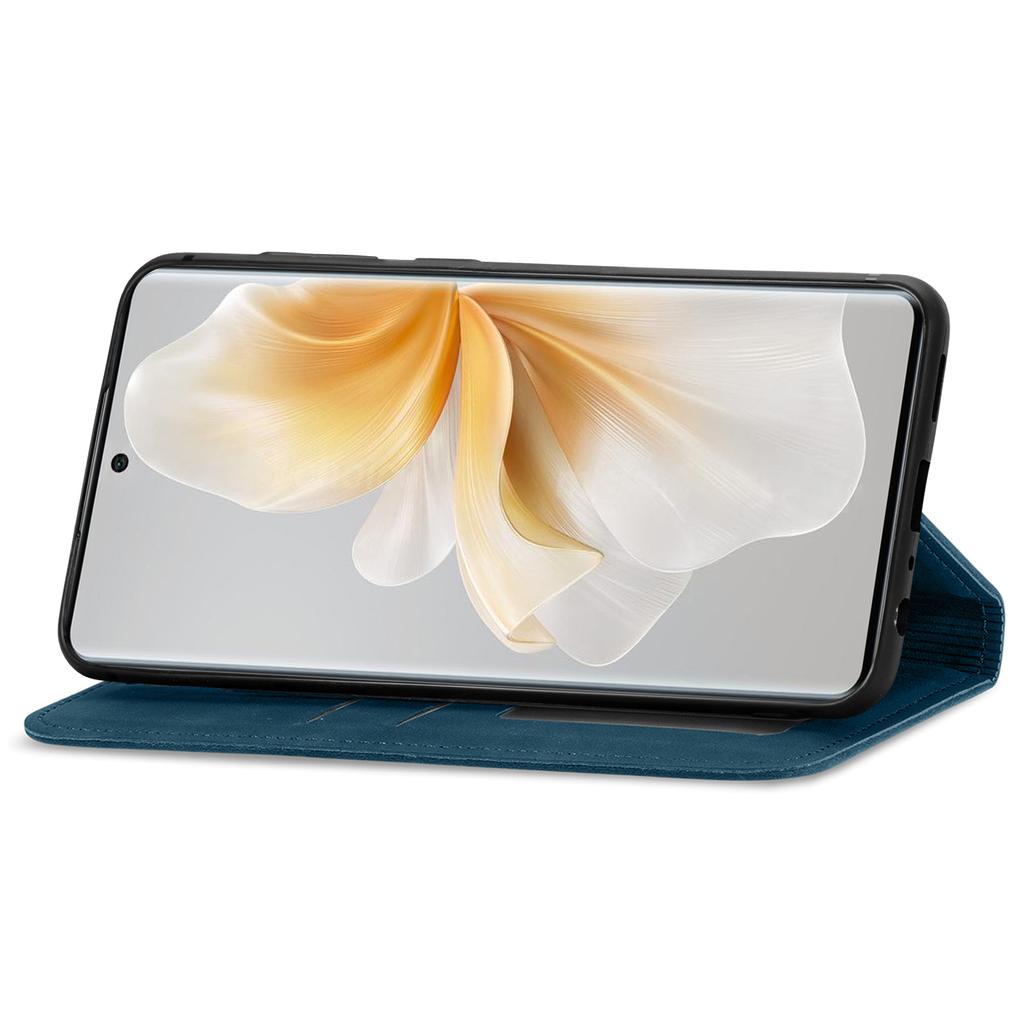 For TCL 50 Pro NxtPaper 5G Case Skin Touch Feeling Leather Card Holder Phone Cover Magnetic Absorption