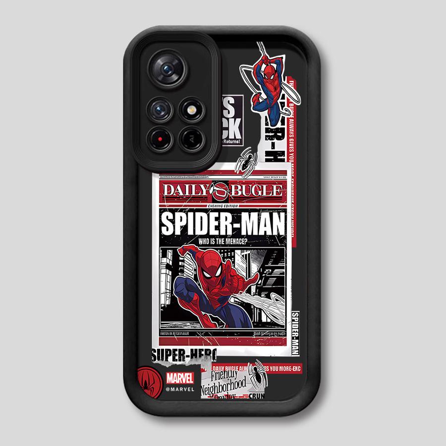 Marvel Spider Man Soft Shell Case for Redmi Note 11s 12s 13 14 Pro Plus 10 11 12 Pro