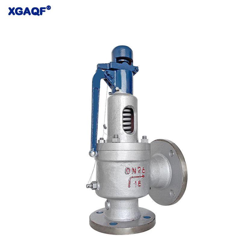 Spring-Loaded Full-Lift Safety Valve with Lever