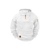 Spring and Autumn Men's Sweater Hoodie Zipper Multi-pocket Pullover Sports Casual Sweater