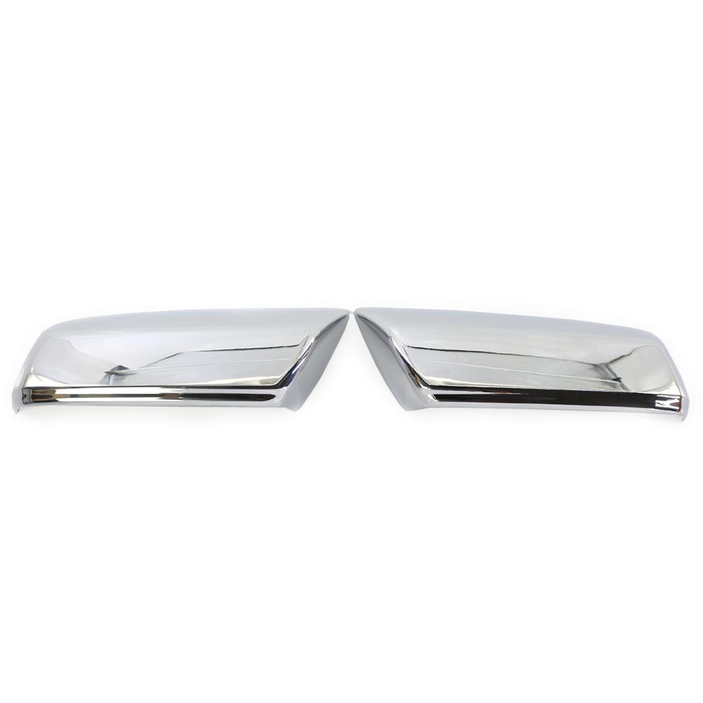 1 Pair Full Chrome Direct Paste Car Rearview Mirror Cover Caps For Chevrolet Impala 2014- Car Styling Decoration