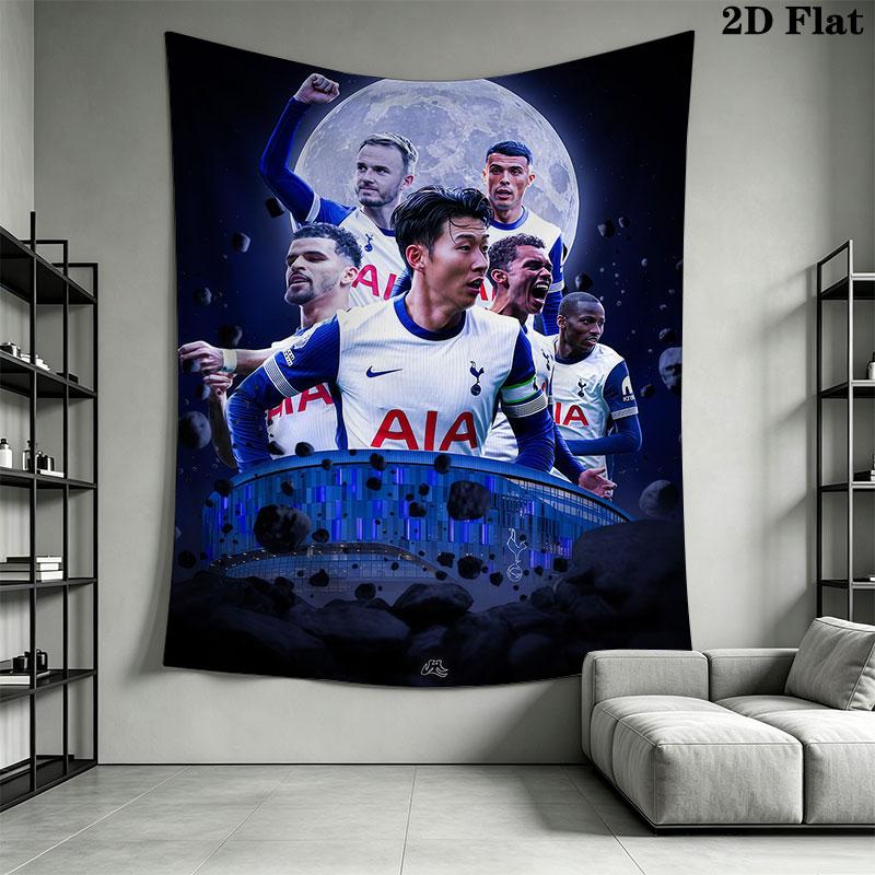 The Spurs Wall Hanging Printed Fabric Blanket Decorative Tapestries for Bedroom Living Room Home Decor