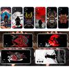 BF73 Japan Samurai Mask Case for Motorola Moto G10 G20 G30 G31 G32 G34 G35 G41 G42 G50 G51 G52 G55 G60 G60S G62 G71 G72 G75