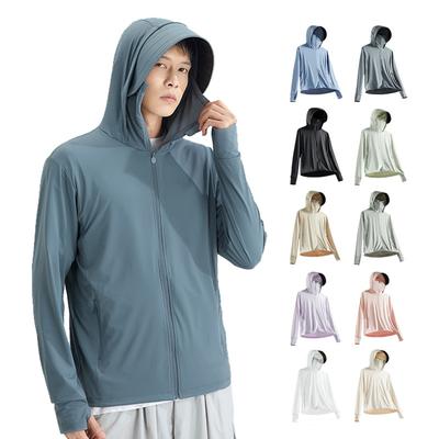 Japan's Popular Ice Silk Sunscreen Clothing Women's 1011 Summer New UV Protection Upf10 + Men's Sunscreen Clothing