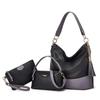 2026 European and American 3pecs/set composite bags tassel shoulder crossbody handbags cross-border factory women's bag