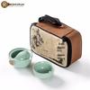 Auspicious Dragon Ceramic Kung Fu Travel Tea Set
