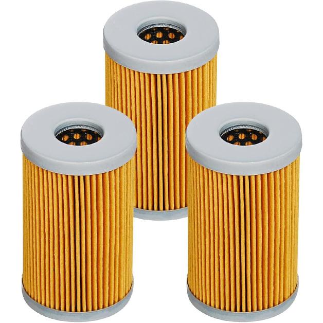(Pack of 5) Fuel Filter Element 1A001-43160 15521-43160 Compatible with Kubota D&V Series Engine L235 L2250 L2650 L275 L2850 L2900 L2950 L2650 L4300