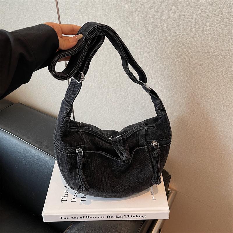 Denim Shoulder Bag Women's Tote Crossbody Bag