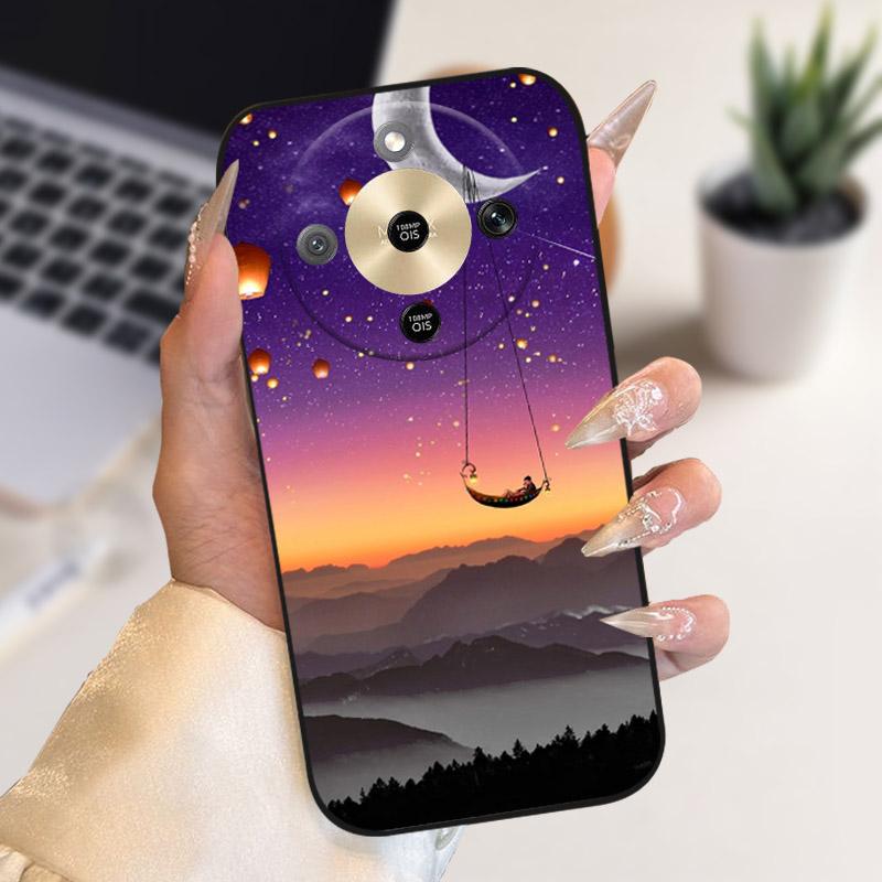 For Honor X9d Case X70 MTN-AN00 Stylish Cute Cartoon Cover Soft TPU Silicone Phone Case For Honor Magic 8 Magic8 X70 Fundas Capa