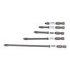 5Pcs Screwdriver Bit S2 Steel Anti Slip Magnetic Screwdriver Long Drill Impact Driver Bit Set