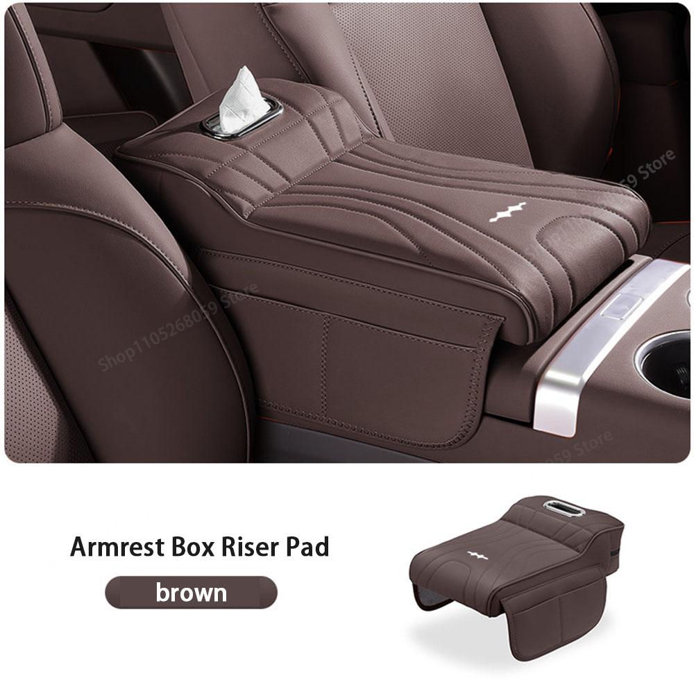 Armrest Box Height Pad For BYD Equation Leopard 8/5 2025 2024 Special Central Elbow Support Tissue Box Storage Box Car Interior