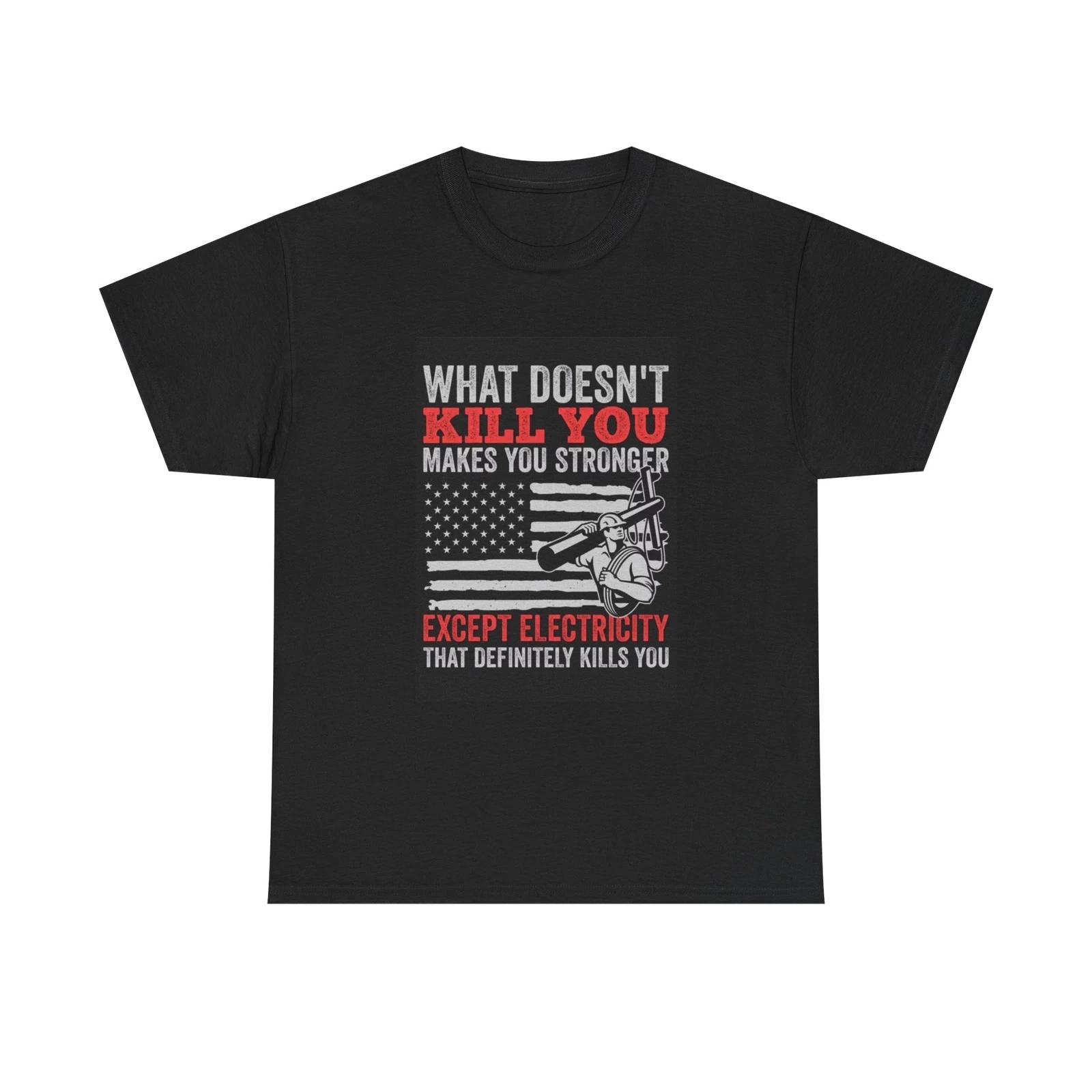 Men s and Women s T-shirts Electrician XL