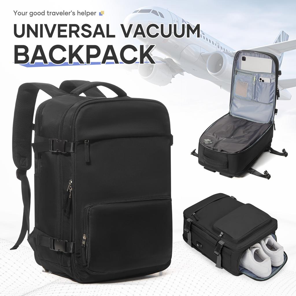 Large Capacity Vacuum Travel Backpack Men Women Flight  Travel Bag, Luggage Bag, Foldable Hiking Daily Backpack, Laptop Backpack