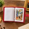 54 Catholic Prayer Card Set with Genuine Leather Holder Pocket Holy Card Organizer for Mass Daily Prayer & Religious Gifts