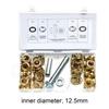 Hole Punch Heavy Duty Brass Tarp Repair Kit 1/2 Inch Grommet Tools Eyelet Grommets Grommet Kit