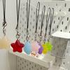 Glow-In-The-Dark Five-Pointed Star Mobile Phone Lanyard, Fashionable Five-Pointed Star Mobile Phone Chain, Fashionable Backpack Pendant