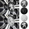 2026 Hot Car Sticker 4PCS 60mm Car Wheel Center Hub Cap Emblemem Covers For Peugeot 407 508 2008 5008 307 308 3008 206 207 208 1