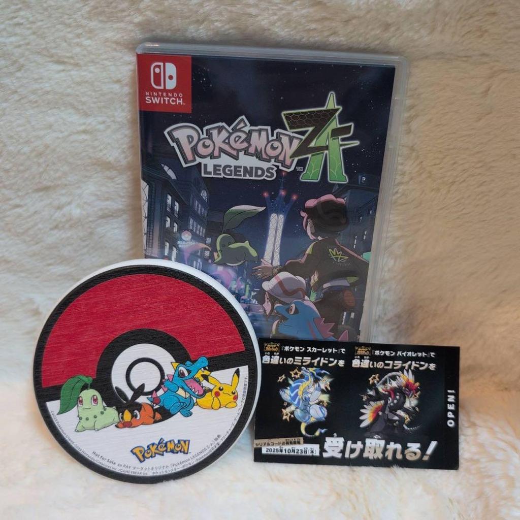 [USED] Pokémon Legends ZA Switch Edition au PAY Market Pre-order Bonus + Bonus