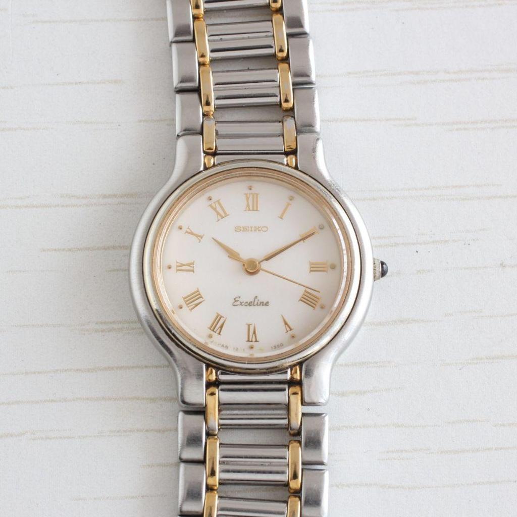 [USED] Working SEIKO EXCEINE Watch 1221-0190