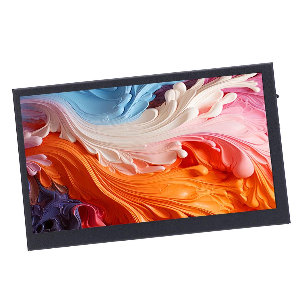 Tragbarer Bildschirm 7 Zoll IPS 1024x600 HD 170 Grad Voller Betrachtungswinkel VESA PC Sekundärbildschirm für