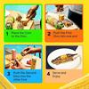 Dinosaur Corn Cob Holders for Kids Adults Reusable Corn Cob Skewers Dinosaur Corn Picks Kitchen Table Decoration