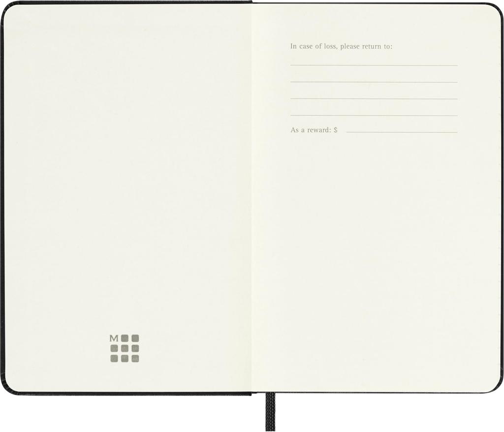 Moleskine 2025 Planner, July Start, 18-Month Weekly Diary, Hardcover, Pocket Size (9cm X 14cm), Black, DHB18WN2Y26