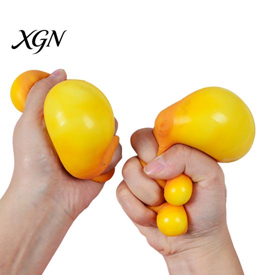 Fidget Stressbold TPR Simulering Croissant Klemmelegetøj Lindring Brødform Anti-stress Sensorisk Afspænding Simuleret Mad