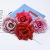 50/100Pcs Artificial Flower Silk Rose Christmas Home Outdoor garden UV protection Wedding bridal bouquet DIY gift box Decoration