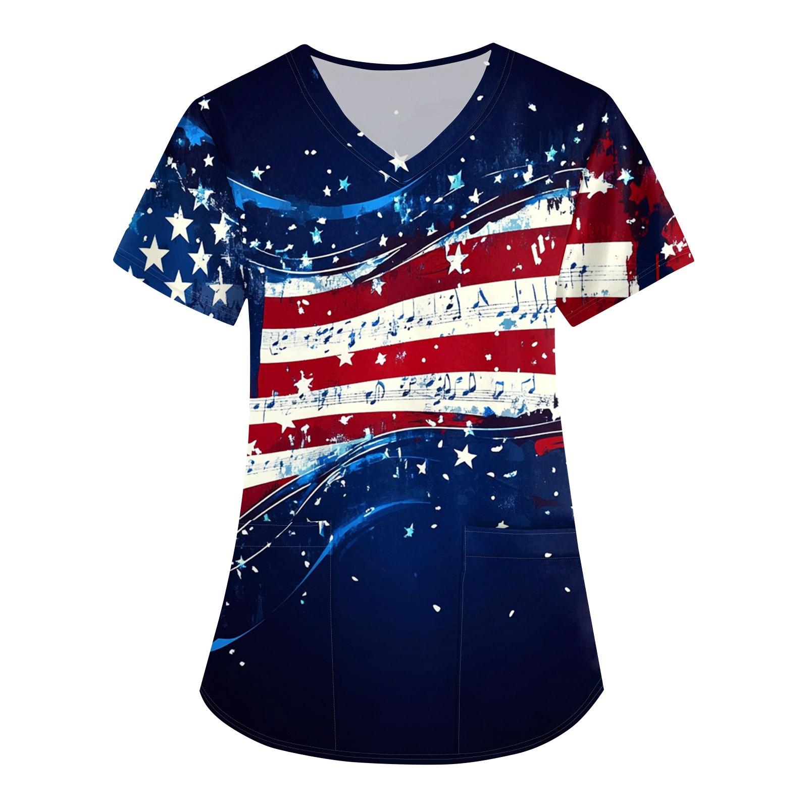 Женская печатная униформа рабочая униформа с V-образным вырезом и карманами защитная униформа защитная униформа S