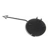 Front Bumper Tow Hook Cover Fit for  A4 B8 Black Durable ABS Exact Match Car Exterior Maintenance Accessory