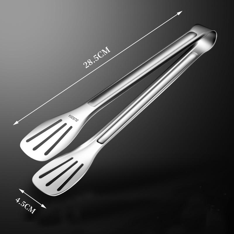 9/12/14 In 304 Stainless Steel Food Clip Steak Bread BBQ Meat Salad Fruit Picnic Party High Quality Kitchen Baking Cooking Tools