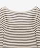MIND BRIDGE WOMEN [W] Striped Slim Fit Knit