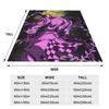 Anime JOJO HD ART  Blankets Soft Warm Flannel Throw Blanket Bedspread for Bed Living room Picnic Travel Home Sofa